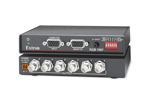 EXTRON RGB 190F 190FV UNIVERSAL COMPUTER-VIDEO