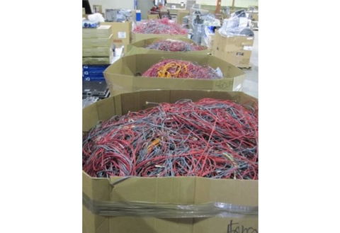 FIBER OPTIC CABLE 3 PALLET TOTAL 2000LB