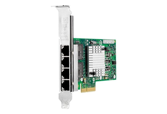 HP NC365T Quad Port Gigabit PCIe Network Card 593743-001