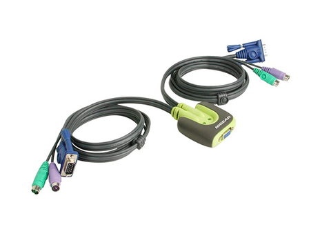 Iogear Commutateur KVM 2 ports PS2 GCS62W1