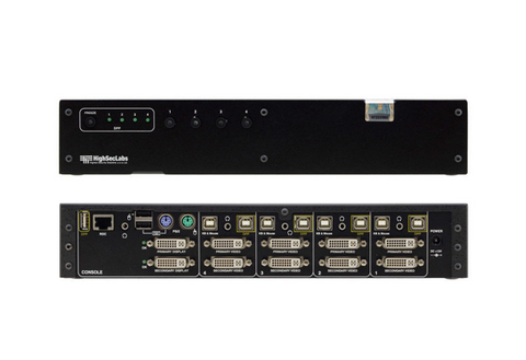 Kramer K244E HighSecLabs Secure 4−Port, Dual Display