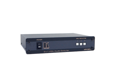 Kramer VP-32XL 3 x 1 Audio Switcher with Power adapter