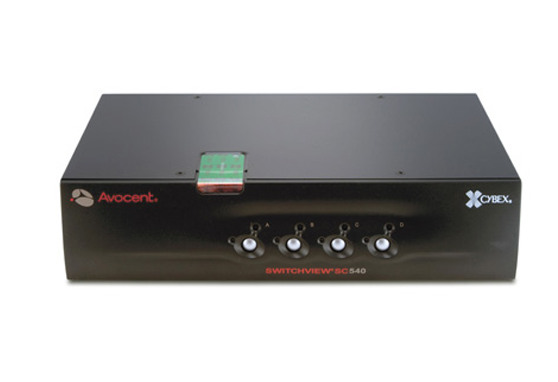 Avocent Switchview SC540 - KVM / audio switch - 4 ports