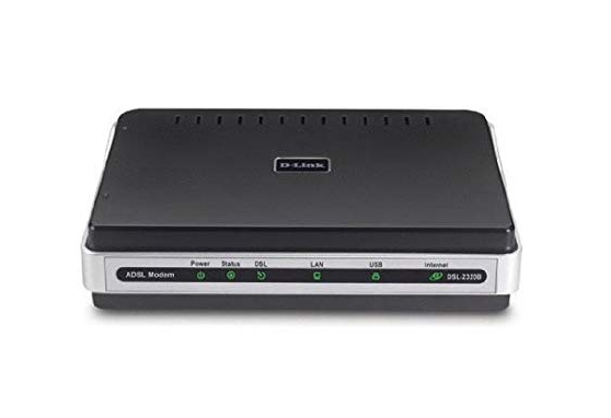 D-LINK ADSL2/2+ ETHERNET/USB MODEM DSL-2320B